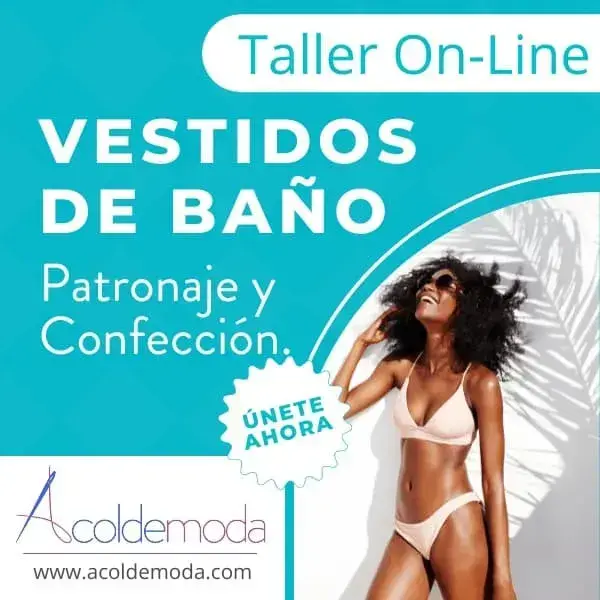 Patronaje y Confección de Vestidos de Baño